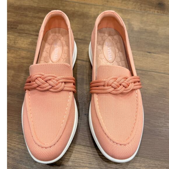 Vivaia Walker Pro Knot Hybrid Penny Iasmin Loafers in Rose Pink size 9 NEW - Picture 4 of 9